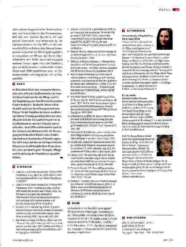 Vorschauseite 5: Fortgeschrittene Pflegepraxis