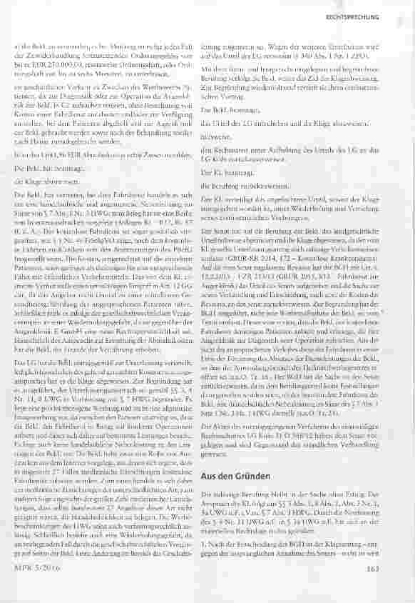 Vorschauseite 2: Fahrdienst zur Augenklinik II