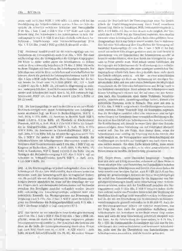 Vorschauseite 4: Krankenversicherungsrecht - Vergütung von Leistungen der häuslichen Krankenpflege