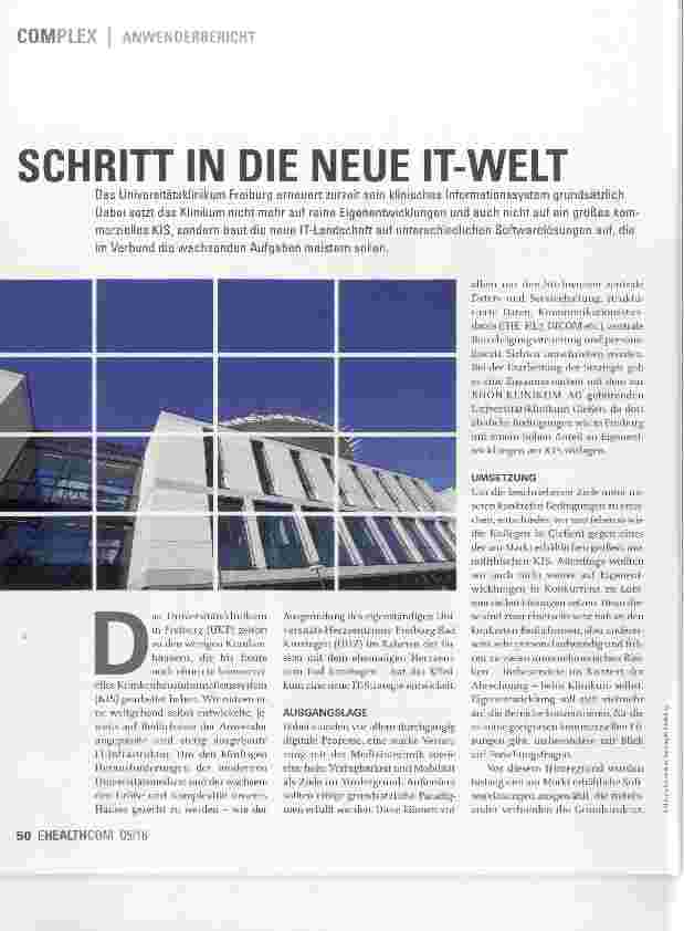 Vorschauseite 1: SCHRITT IN DIE NEUE IT-WELT