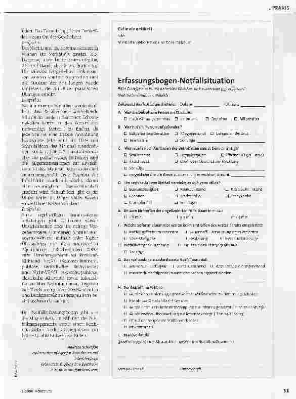 Vorschauseite 2: Mehr Sicherheit in Notfällen