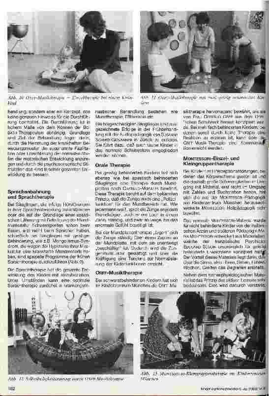 Vorschauseite 2: Aufgaben der Kinderkrankenschwester im Rahmen der Entwicklungs-Rehabilitation - Teil 3: Pflege und Therapie