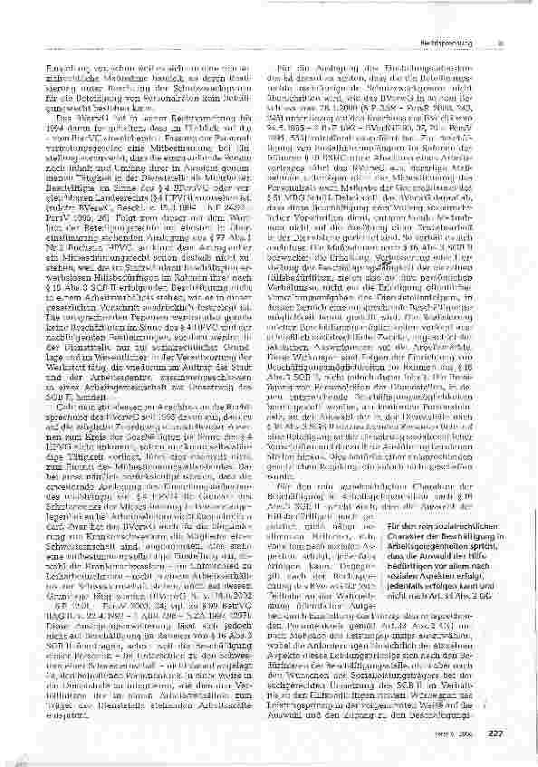 Vorschauseite 2: Beschäftigung von sog. Ein-Euro Kräften keine Einstellung