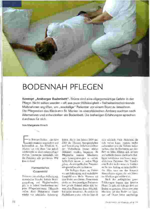 Vorschauseite 1: BODENNAH PFLEGEN