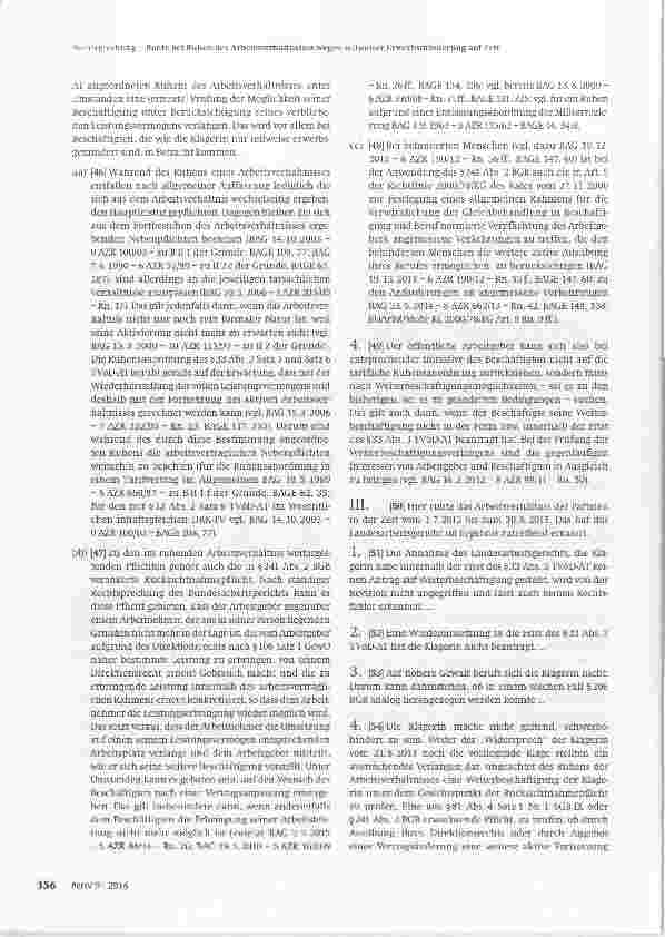 Vorschauseite 6: Rente bei Ruhen des Arbeitsverhältnisses wegen teilweiser Erwerbsminderung auf Zeit