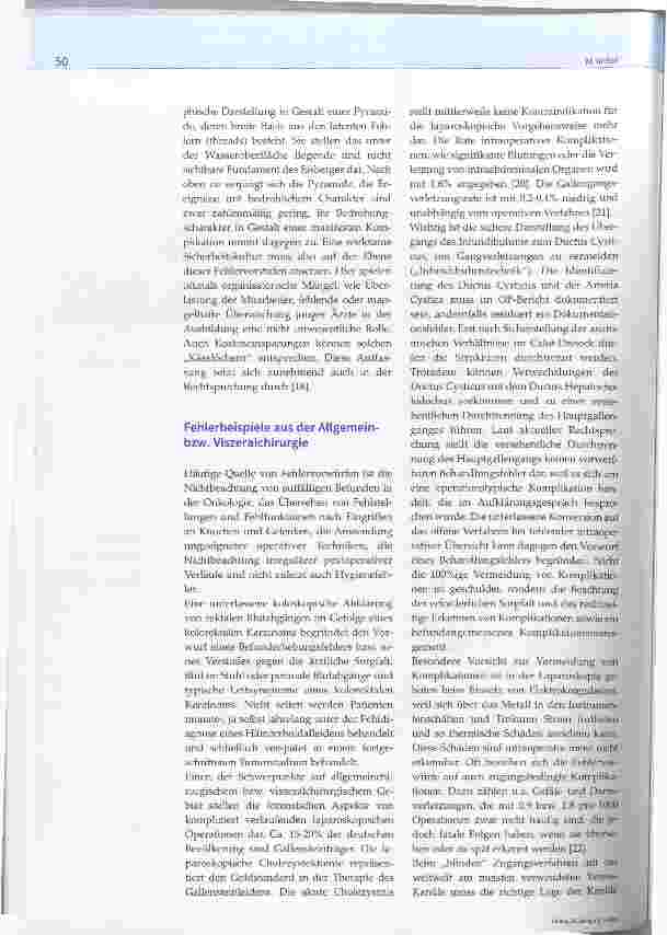 Vorschauseite 5: Fehlerfreie Medizin: Unmögliches als permanente Zielgröße