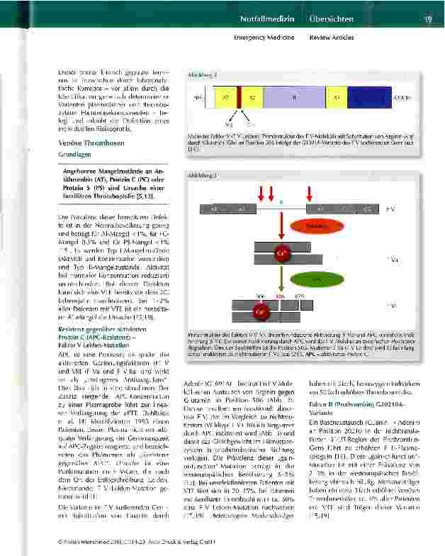 Vorschauseite 6: Hämostase im Schock Teil 3: Allgemeine Pathophysio-logie der Hämostase
