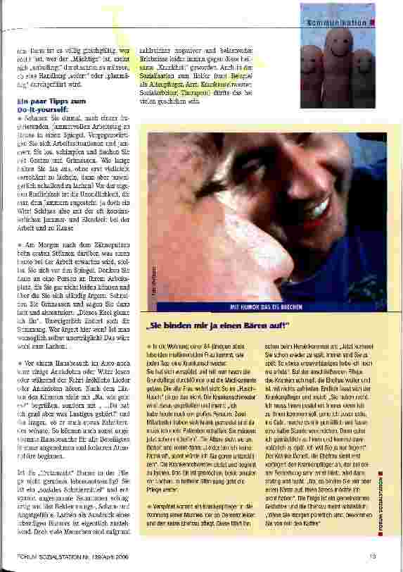 Vorschauseite 4: Lachen steckt an - und heilt