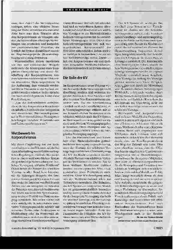Vorschauseite 2: Wettbewerbselemente für das KV-System