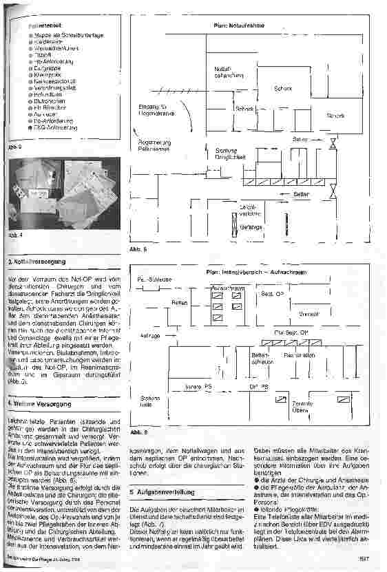 Vorschauseite 2: Organisation der Notfallversorgung an einem Krankenhaus