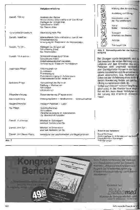 Vorschauseite 3: Organisation der Notfallversorgung an einem Krankenhaus
