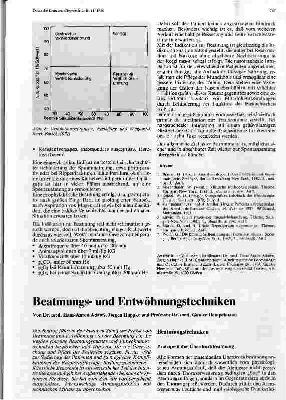 Vorschauseite 4: Anatomische und physiologische Grundlagen der Beatmung