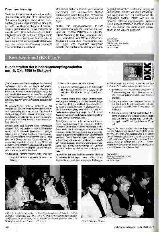 Vorschauseite 3: Das Kinderkrankenhaus im Jahr 2000 - Chancen und Risiken für das Pflegemanagement und das Personal