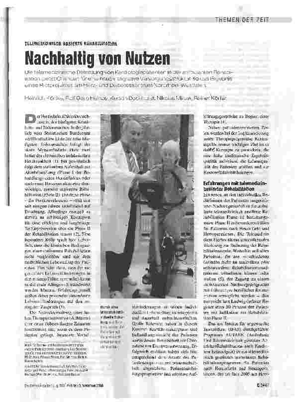 Vorschauseite 1: Nachhaltig von Nutzen