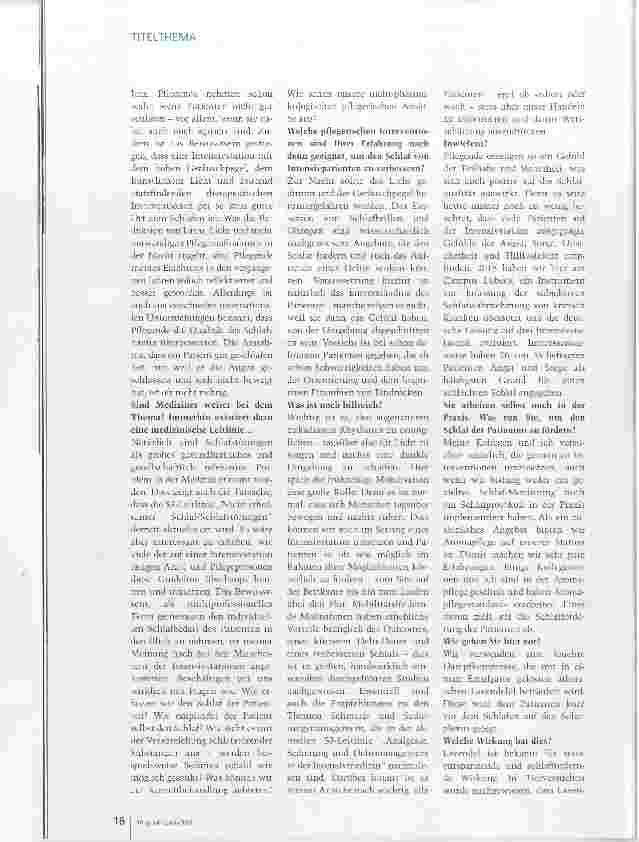 Vorschauseite 3: Eine gute Schlafqualität ist unverzichtbar