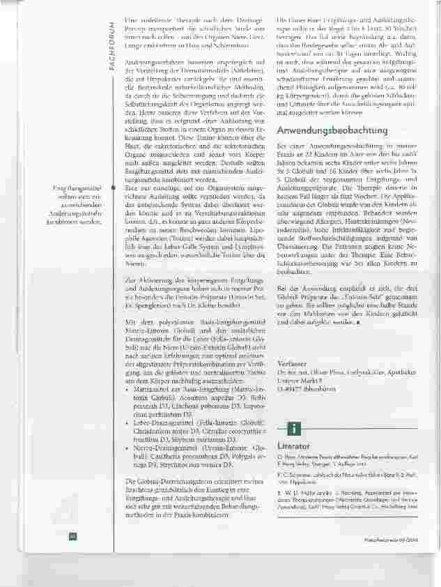 Vorschauseite 4: Entgiftung und Ausleitung in der Pädiatrie