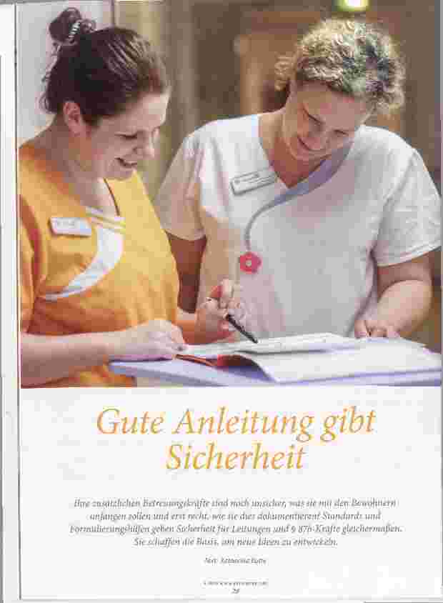 Vorschauseite 1: Gute Anleitung gibt Sicherheit