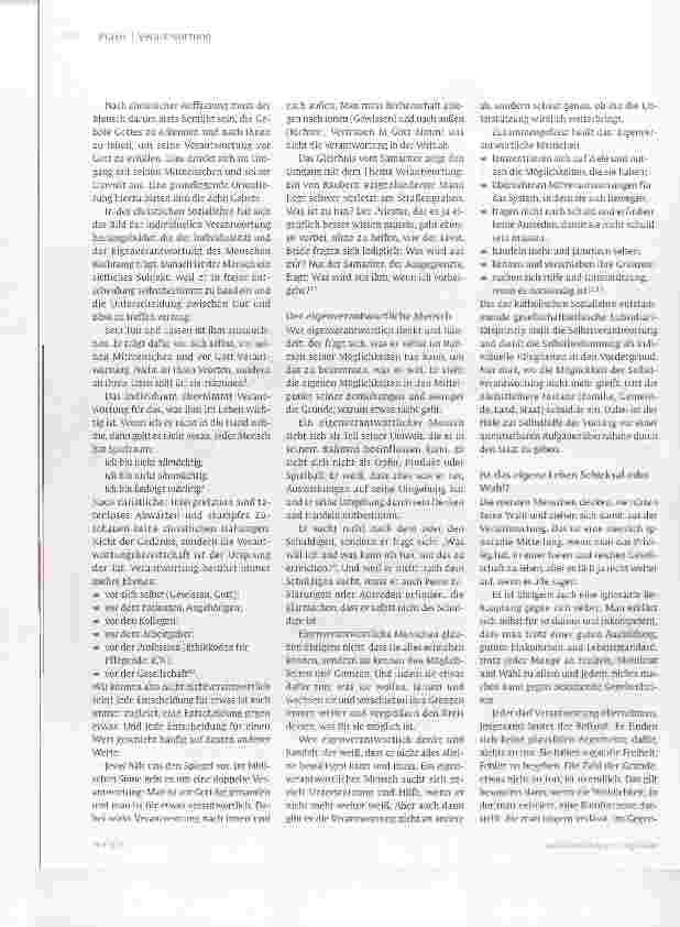 Vorschauseite 3: Geteilte Verantwortung ist keine Verantwortung
