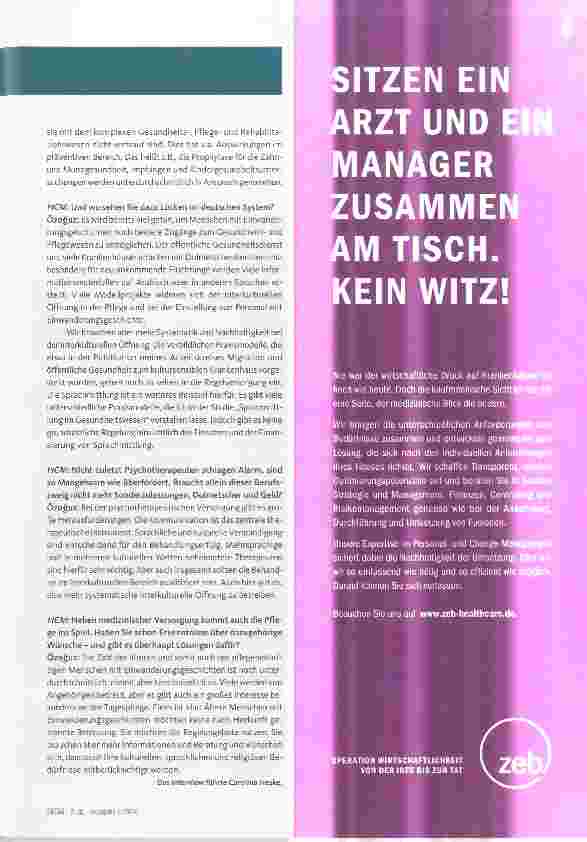 Vorschauseite 2: Wir brauchen mehr Systematik