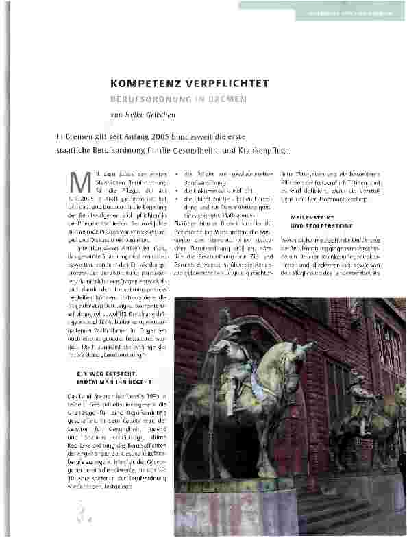 Vorschauseite 1: KOMPETENZ VERPFLICHTET
