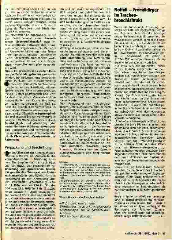 Vorschauseite 3: Umgang mit mikrobioligschem Untersuchungsmaterial