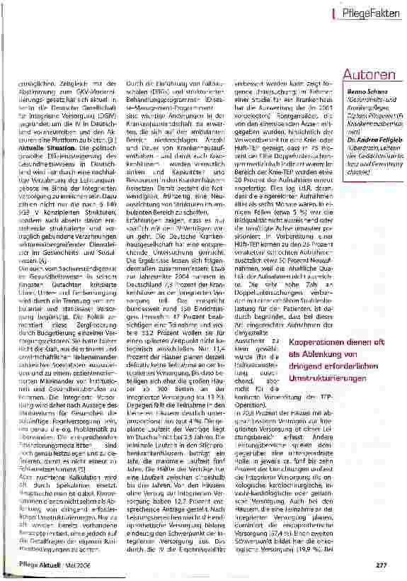 Vorschauseite 2: Eine Lösung für die Finanzierungsprobleme?