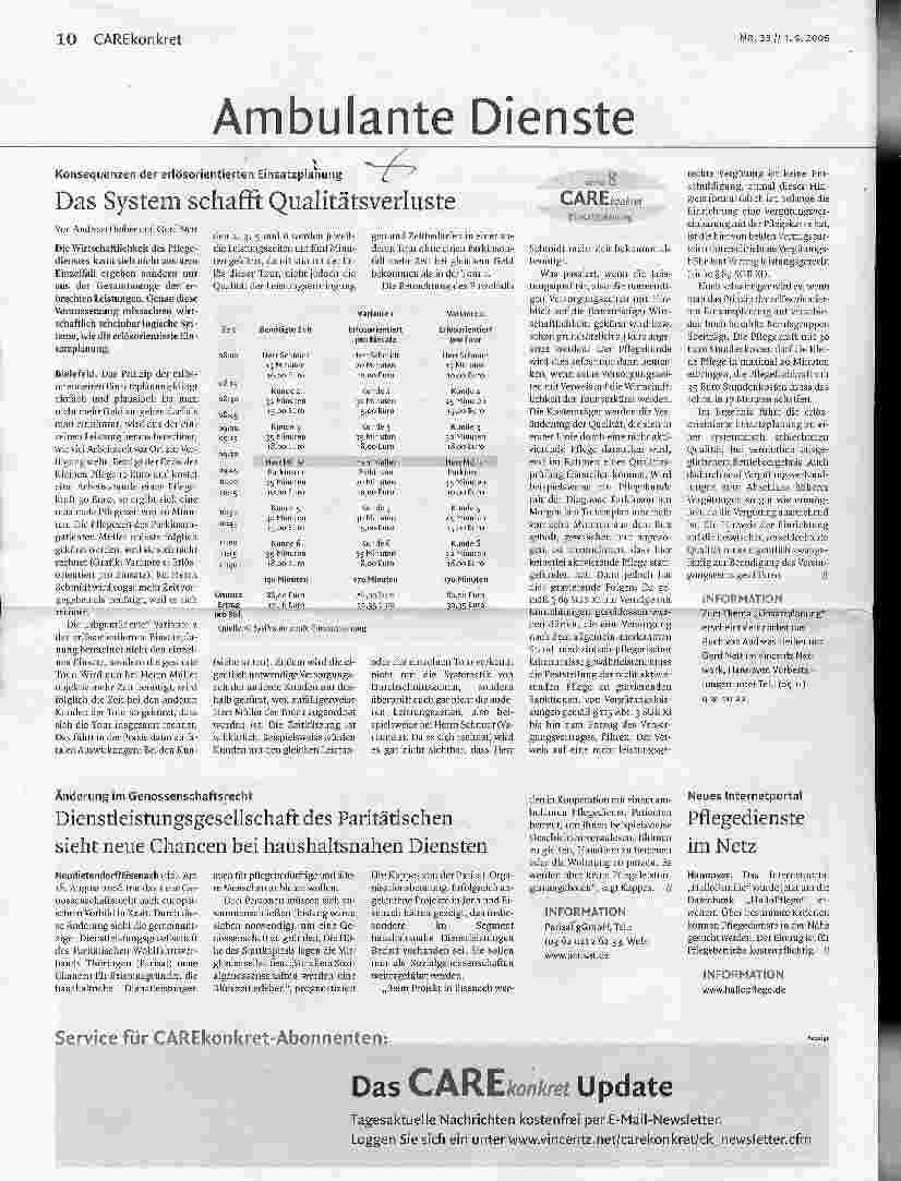 Vorschauseite 1: Das System schafft Qualitätsverluste