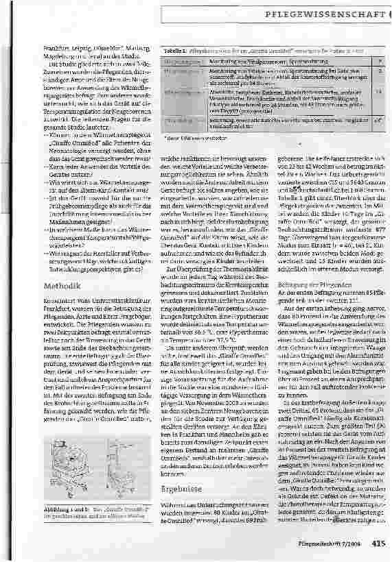 Vorschauseite 2: Wärmetherapiegerät ist vielseitig einsetzbar