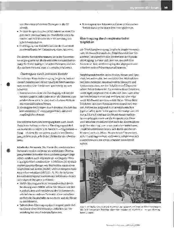 Vorschauseite 3: Isolierung infektiöser Patienten - auf die Übertragungswege kommt es an