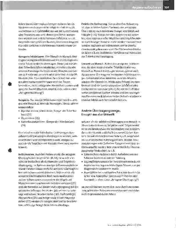 Vorschauseite 5: Isolierung infektiöser Patienten - auf die Übertragungswege kommt es an