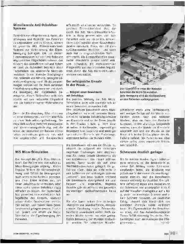Vorschauseite 2: Kleine Stimulation mit großer Wirkung