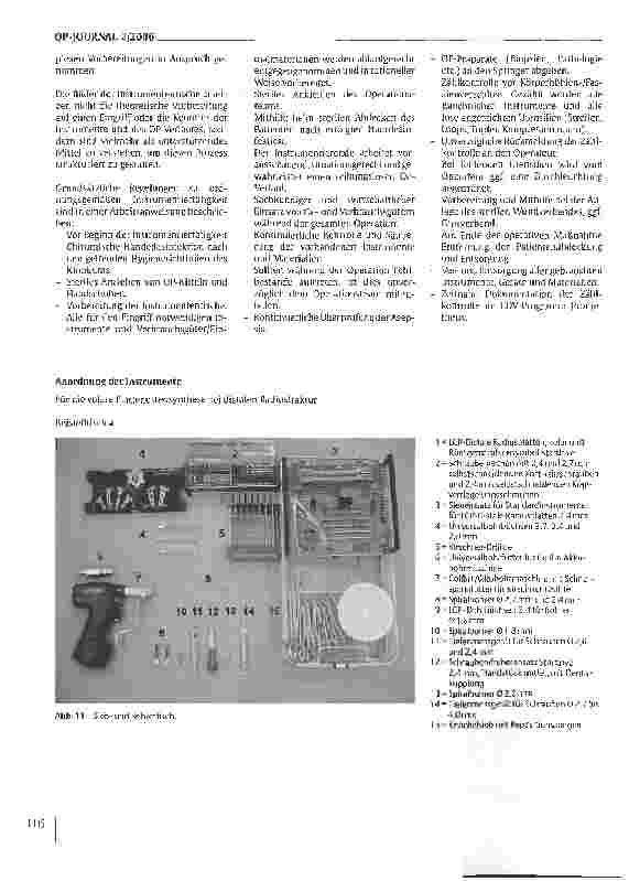 Vorschauseite 5: Vorbereitung von Instrumententischen und Patientenabdeckung