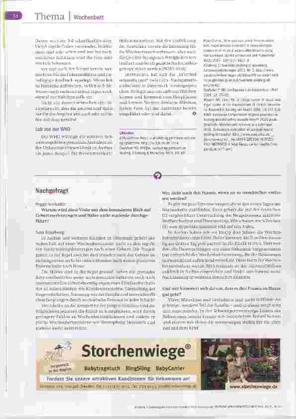 Vorschauseite 5: Frühe Sekundärnaht