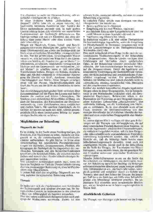 Vorschauseite 3: Sucht und Möglichkeiten der Suchttherapie