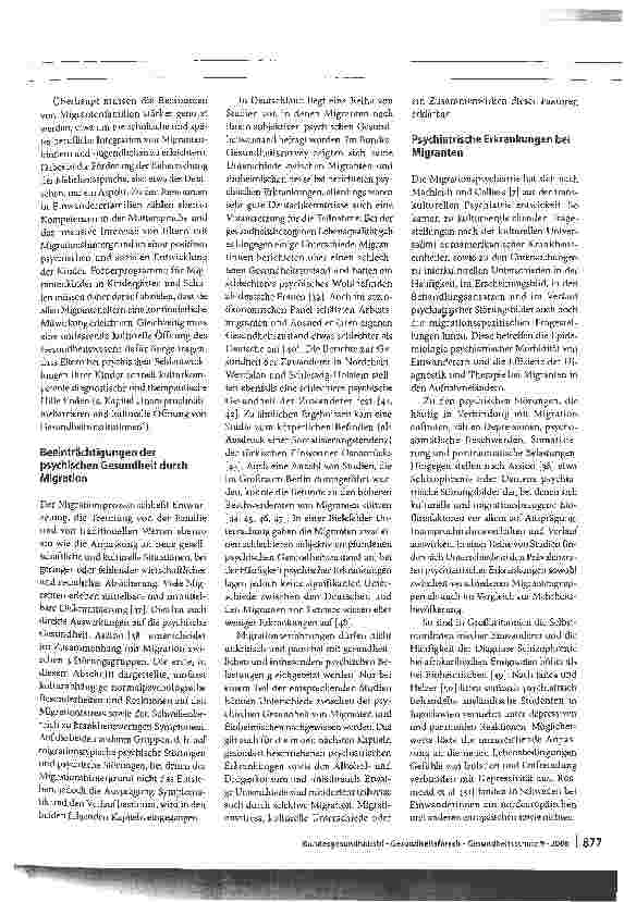 Vorschauseite 5: Migration und Gesundheit