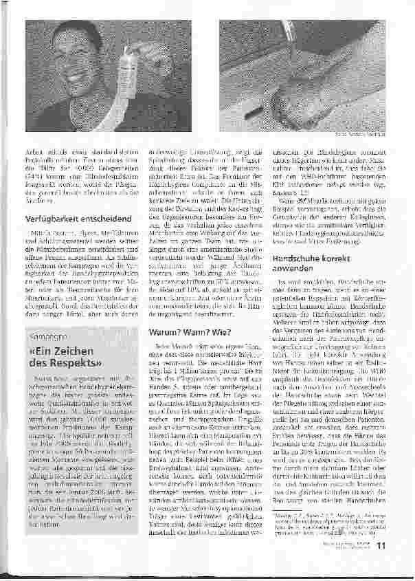 Vorschauseite 2: Bad news für die nosokomialen Infektionen