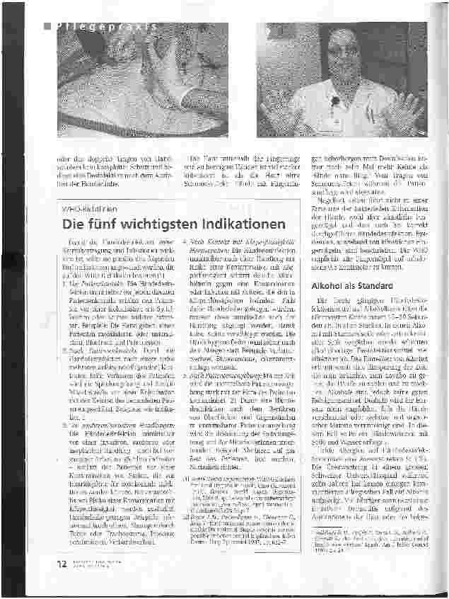 Vorschauseite 3: Bad news für die nosokomialen Infektionen