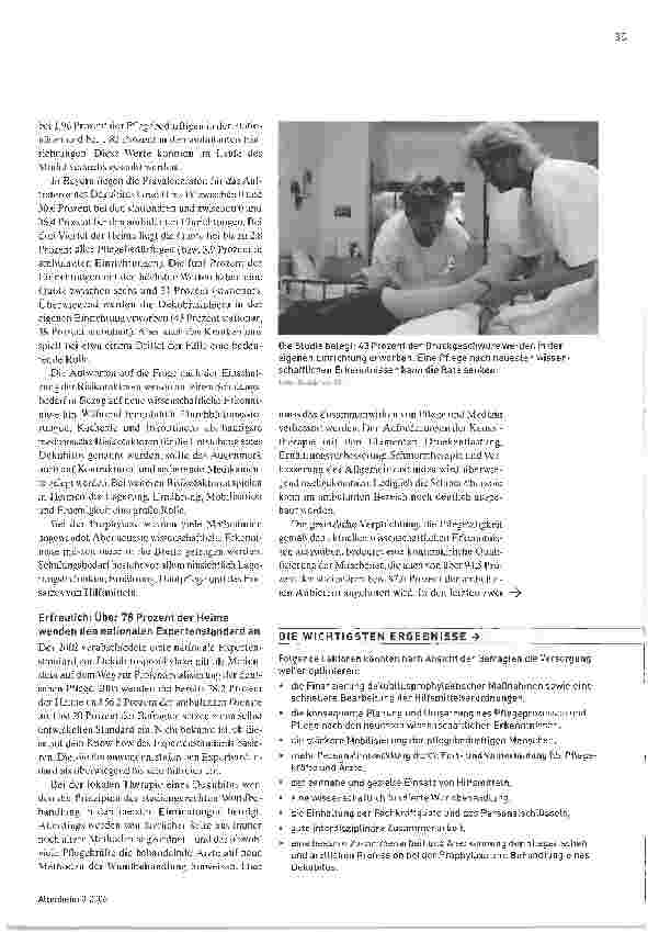 Vorschauseite 2: Umgang mit DekubitusZuviel Druckzu wenig Know-how