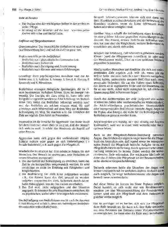 Vorschauseite 3: Zum Pflegemodell von Hildegard Peplau