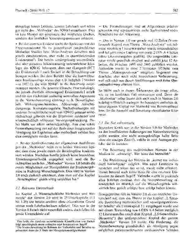 Vorschauseite 3: Berichtsplan des IQWiG zu Glitazonen bei Diabetes mellitus Typ 2: Spagat zwischen Wissenschaft und Willkür