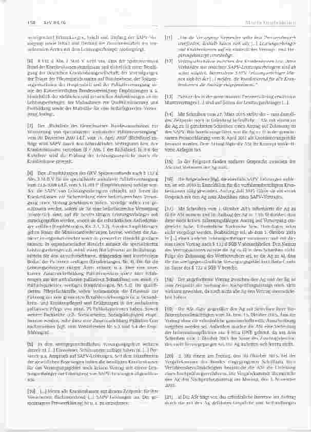 Vorschauseite 4: Vertrag über spezialisierte ambulante Palliativleistungen ohne Durchführung eines Vergabeverfahrens