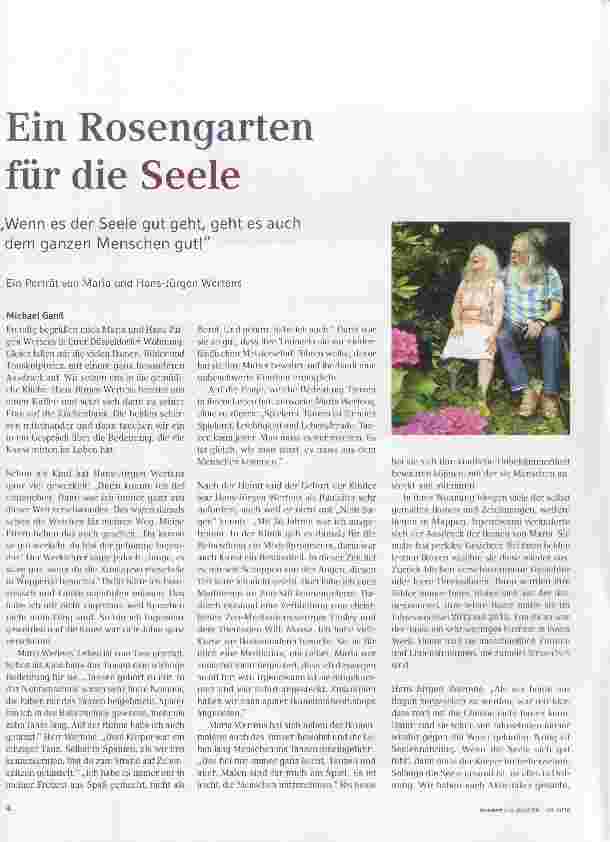 Vorschauseite 1: Ein Rosengarten für die Seele