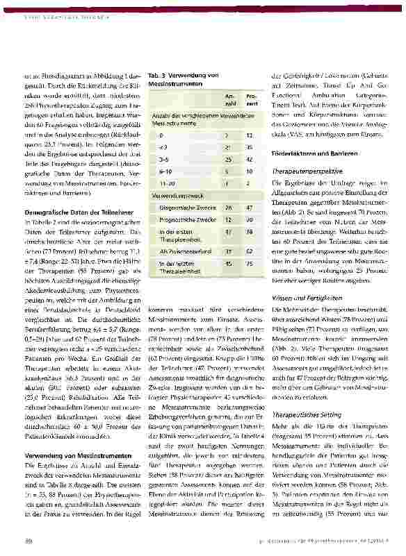 Vorschauseite 5: Förderfaktoren und Barrieren in der Anwendung von Assessments in der Neurorehabilitation