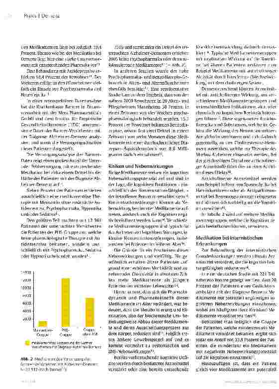 Vorschauseite 5: Zwickmühle: Medikation bei Demenz