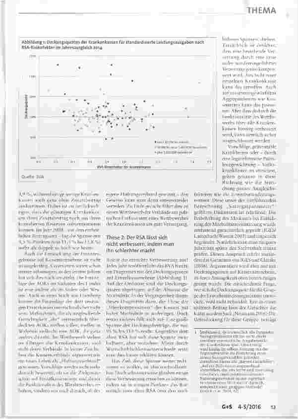 Vorschauseite 6: Morbi-RSA: Ziele, Methoden und Weiterentwicklung