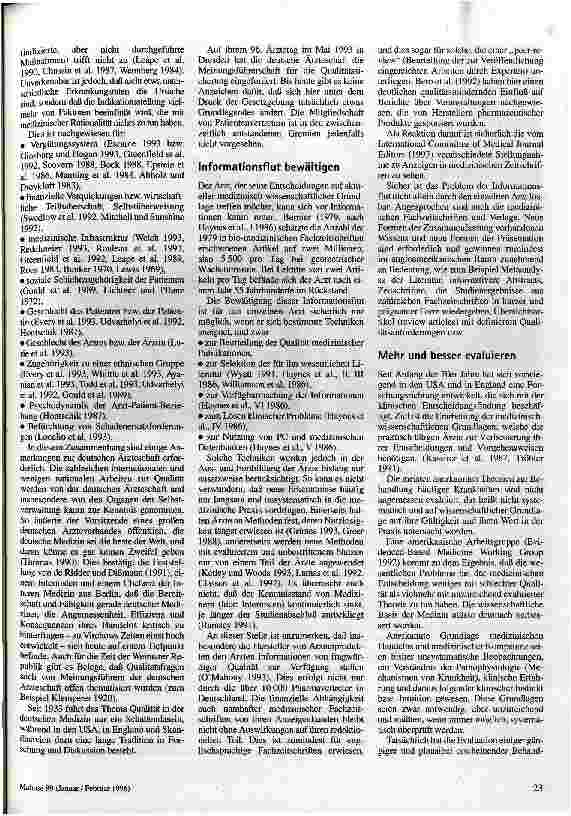 Vorschauseite 2: Neue medizinische Kultur Der patientenzentrierte Qualitätsbegriff