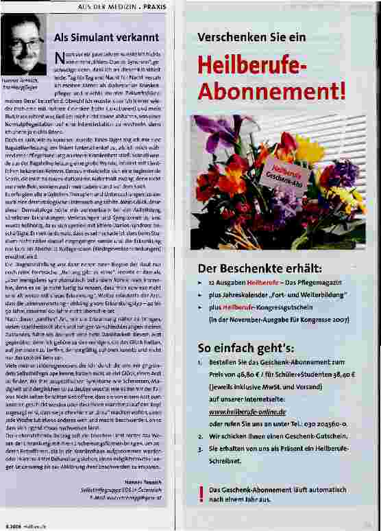 Vorschauseite 2: Eine Krankheit mit vielen GesichternLeben mit dem Ehlers-Danlos-Syndrom (EDS)