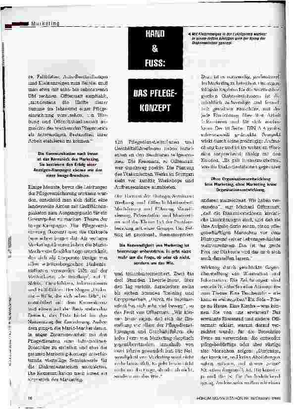 Vorschauseite 3: Vorher - Nachher: Die Diakonie