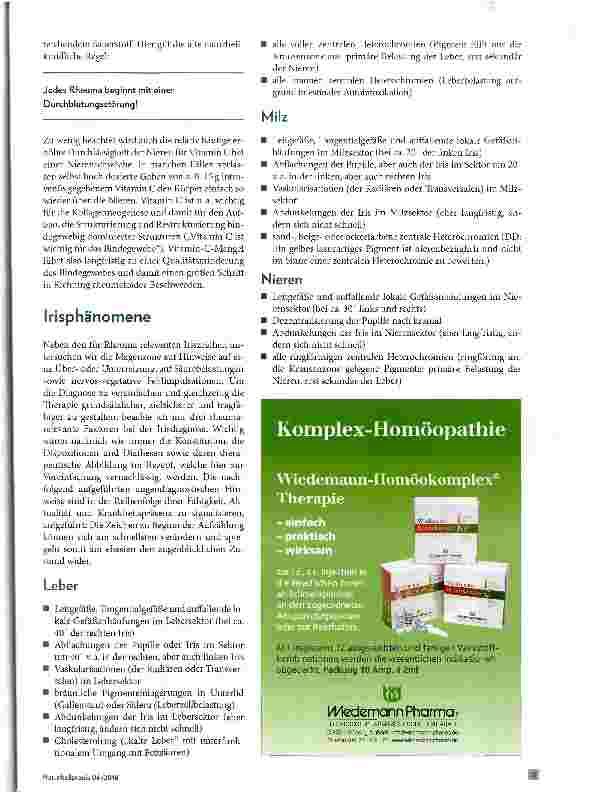 Vorschauseite 4: Der Verdauungstrakt beim rheumatischen Geschehen