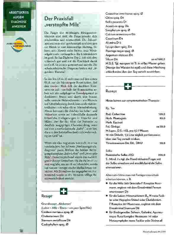 Vorschauseite 5: Der Verdauungstrakt beim rheumatischen Geschehen